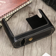 1/4 inch Thread PU Leather Camera Half Case Base for Leica Q (Typ 116)(Black)