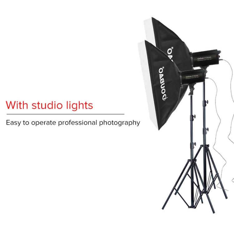 TRIOPO 2.8m Height Professional Photography Metal Lighting Stand Holder for Studio Flash Light - free shipping - PMC Jewellery - Order now!