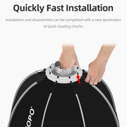 TRIOPO K65 65cm Speedlite Flash Octagon Parabolic Softbox Bowens Mount Diffuser for Speedlite