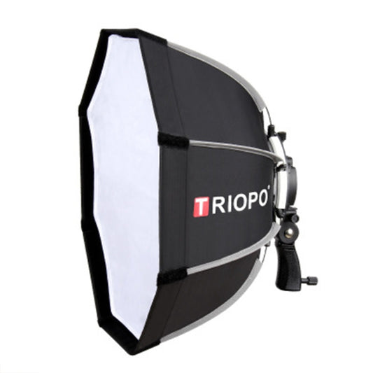TRIOPO KS55 55cm Speedlite Flash Octagon Parabolic Softbox Diffuser with Bracket Mount Handle - free shipping - PMC Jewellery - Order now!