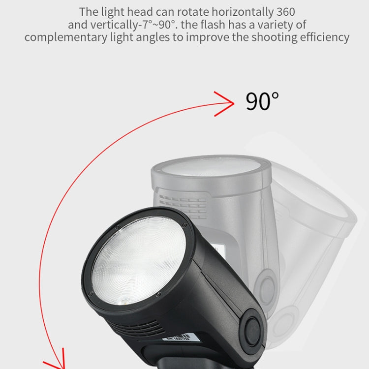 TRIOPO R1 76WS High-Speed 1/8000s TTL Flash Speedlite for Canon / Nikon DSLR Cameras - free shipping - PMC Jewellery - Order now!