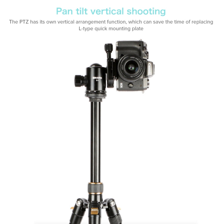 TRIOPO 652 Horizontal Arm Tripod Mount Quick Release Center Column Boom Bracket with Tripod Ball-Head - free shipping - PMC Jewellery - Order now!