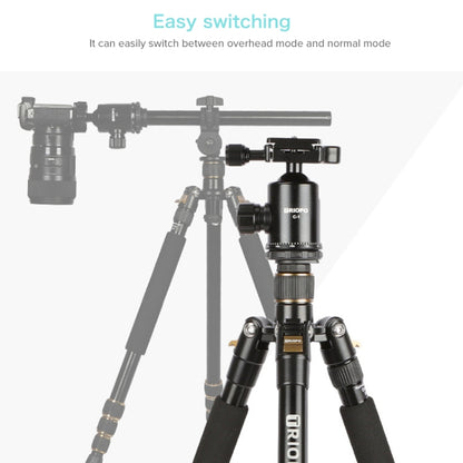 TRIOPO 652 Horizontal Arm Tripod Mount Quick Release Center Column Boom Bracket with Tripod Ball-Head - free shipping - PMC Jewellery - Order now!