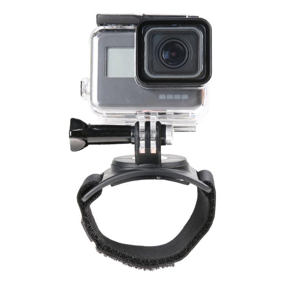 GP278 3 in 1 Hand Wrist Arm Leg Straps 360-degree Rotation Mount for GoPro, Insta360, DJI and Other Action Cameras(Black)