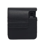For Fujifilm Instax mini 99 Full Body Camera PU Leather Case Bag with Strap (Black)