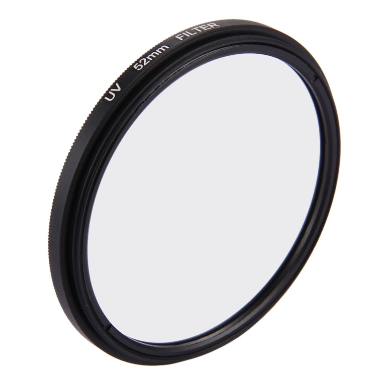 52mm 3 in 1 Round Circle UV Lens Filter with Cap for GoPro HERO7 Black/6 /5 - free shipping - PMC Jewellery - Order now!
