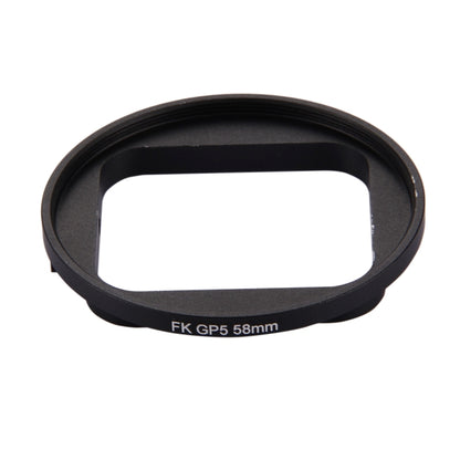 58mm 3 in 1 Round Circle UV Lens Filter with Cap for GoPro HERO7 Black/6 /5 - free shipping - PMC Jewellery - Order now!