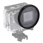 58mm 3 in 1 Round Circle UV Lens Filter with Cap for GoPro HERO7 Black/6 /5