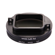 52mm 3 in 1 Round Circle CPL Lens Filter with Cap for GoPro HERO7 Black/6 /5