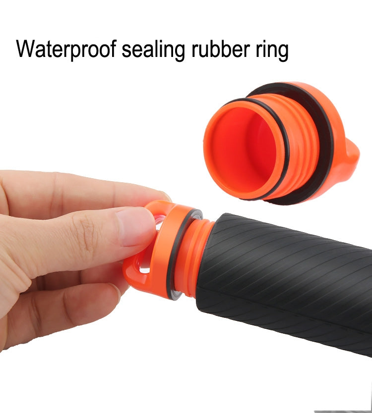 Shutter Trigger + Dome Port Lens Transparent Cover + Floating Hand Grip Diving Buoyancy Stick with Adjustable Anti-lost Strap & Screw & Wrench for GoPro HERO7 /6 /5 - Lens Transparent Cover by PMC TechLife | Online Shopping South Africa | PMC TechLife | Buy Now Pay Later Mobicred