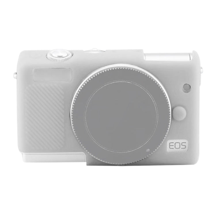 Soft Silicone Protective Case for Canon EOS M200 (White) - free shipping - PMC TechLife - Order now!