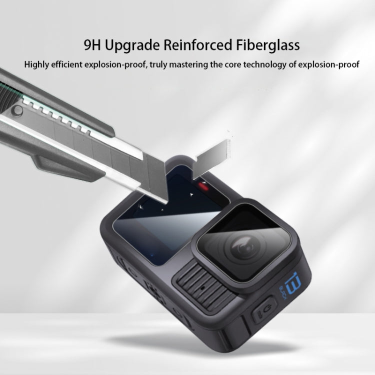 For GoPro HERO13 Black Lens and Front  Back Screen 9H Tempered Glass Film - free shipping - PMC Jewellery - Order now!