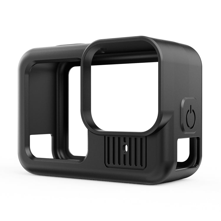 For GoPro HERO13 Black Silicone Protective Case Cover with Wrist Strap & Lens Cover (Black) - free shipping - PMC TechLife - Order now!