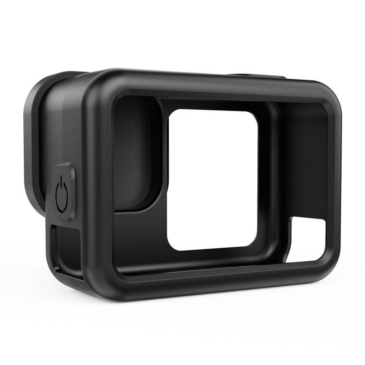 For GoPro HERO13 Black Silicone Protective Case Cover with Wrist Strap & Lens Cover (Black) - free shipping - PMC TechLife - Order now!