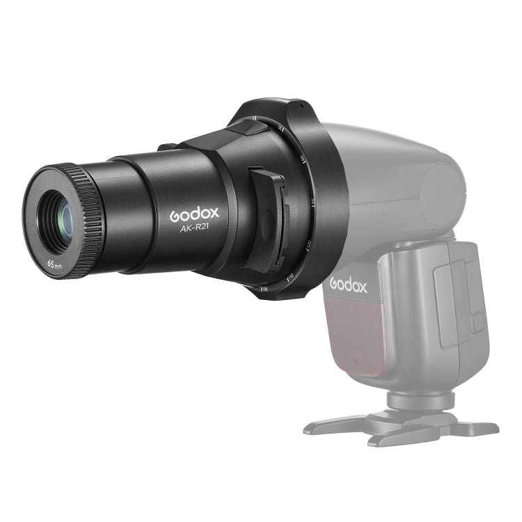 Godox AK-R21 Projection Attachment for Flash Heads (Black) - free shipping - PMC Jewellery - Order now!