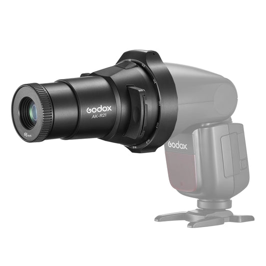 Godox AK-R21 Projection Attachment for Flash Heads (Black) - free shipping - PMC Jewellery - Order now!