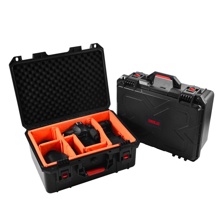 STARTRC Waterproof PP Suitcase Storage Box for Canon / Fujifilm / Nikon 1 Camera 2 Lenses (Black) - free shipping - PMC TechLife - Order now!