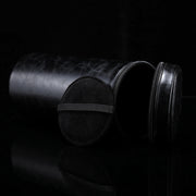 Extra Large Lens Case Zippered PU Leather Pouch Box for DSLR Camera Lens, Size: 24.5*10.5*10.5cm(Black)