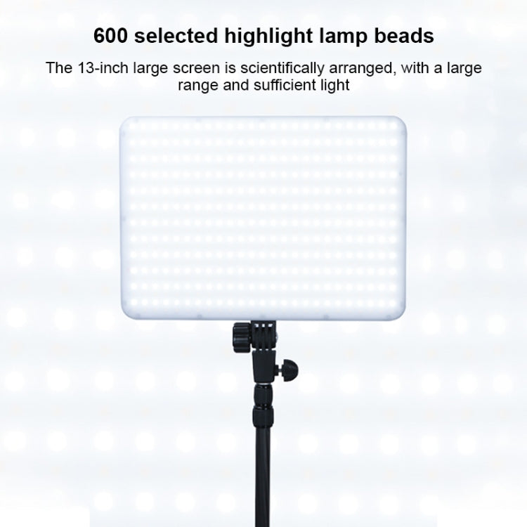 TRIOPO TTV-600 36+36W 5500-3200K 600 LEDs Flat Fill Light with Remote Control & Display - free shipping - PMC Jewellery - Order now!