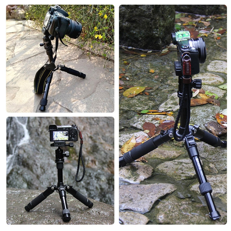 TRIOPO T226 Adjustable Portable  Aluminum Alloy Tripod with D-0 Ball Head for SLR Camera - free shipping - PMC TechLife - Order now!
