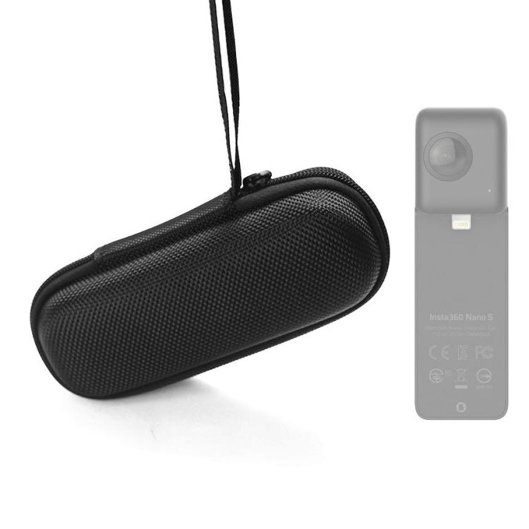 2 PCS Smart VR360 Sport Camera Protection Bag for Insta360 Nano S, Size: 14cm x 6cm x 5.5cm(Black) - Case & Bags by PMC TechLife | Online Shopping South Africa | PMC TechLife | Buy Now Pay Later Mobicred