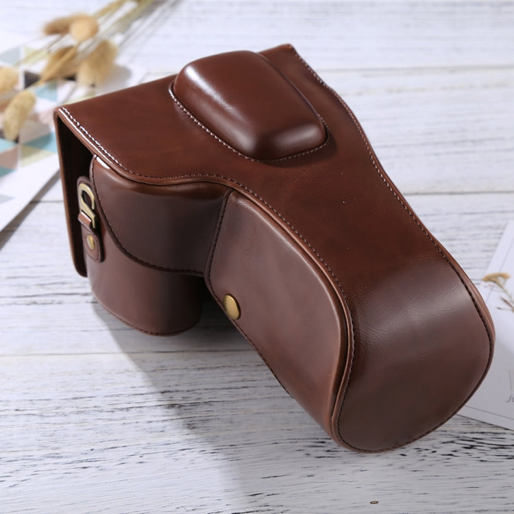 Full Body Camera PU Leather Case Bag for Nikon D5300 / D5200 / D5100 (18-55mm / 18-105mm / 18-140mm Lens) (Coffee) - free shipping - PMC TechLife - Order now!