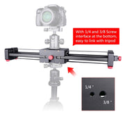YELANGU YLG0109I 50cm / 100cm (Installs on Tripod) Slide Rail Track for DSLR / SLR Cameras / Video Cameras