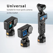 STARTRC VCR Snap-Mag Magnetic Quick Release Base Mount For GoPro (Black)