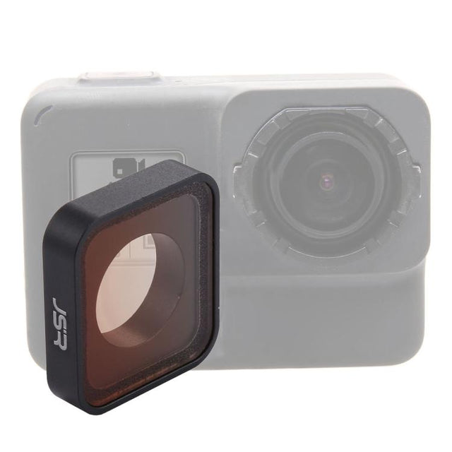 JSR Snap-on Gradient Color Lens Filter for GoPro HERO6 /5(Orange)