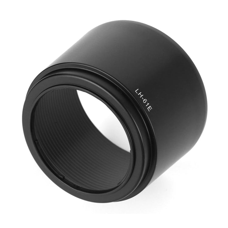 LH-61E Lens Hood Shade for Olympus ZUIKO DIGITAL ED 75-300mm F4-5.6 / ED 75-300mm F4.8-6.7 Lens - Lens Hood by PMC Jewellery | Online Shopping South Africa | PMC Jewellery | Buy Now Pay Later Mobicred