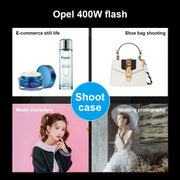 TRIOPO Oubao TTR400W Studio Flash with E27 150W Light Bulb