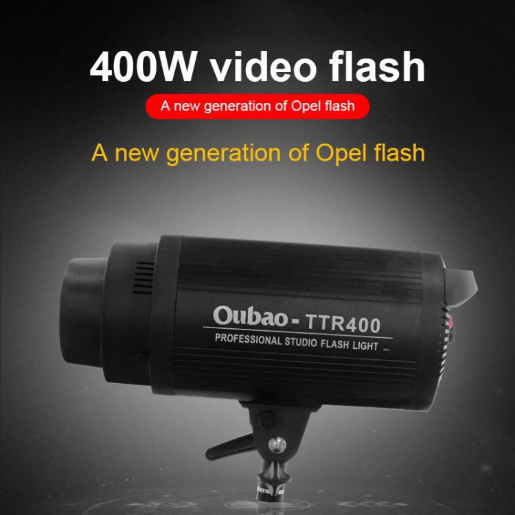TRIOPO Oubao TTR400W Studio Flash with E27 150W Light Bulb - free shipping - PMC Jewellery - Order now!