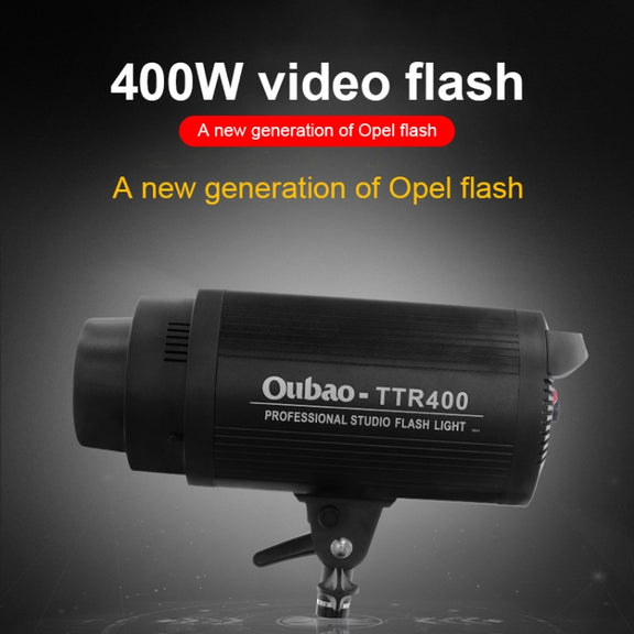 TRIOPO Oubao TTR400W Studio Flash with E27 150W Light Bulb