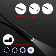 P20 4.3 Inch Screen Display HD1080P Inspection Endoscope with 8 LEDs, Length: 2m, Lens Diameter: 8mm, Hard Line