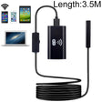 F99 HD Mobile Phone Endoscope, 8mm Waterproof Pipe Endoscope, Wifi Version, Flexible Cord, Length: 3.5m(Black) -  by PMC TechLife | Online Shopping South Africa | PMC TechLife | Buy Now Pay Later Mobicred