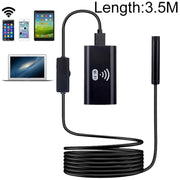 F99 HD Mobile Phone Endoscope, 8mm Water-resistant Pipe Endoscope, Wifi Version, Flexible Cord, Length: 3.5m(Black)