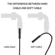 F99 HD Mobile Phone Endoscope, 8mm Water-resistant Pipe Endoscope, Wifi Version, Flexible Cord, Length: 10m (Black)