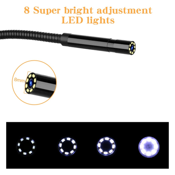 P30 8mm IP67 Water-resistant 4.3 inch HD Portable Endoscope Snake Tube Industrial Endoscope, Cable Length: 3m