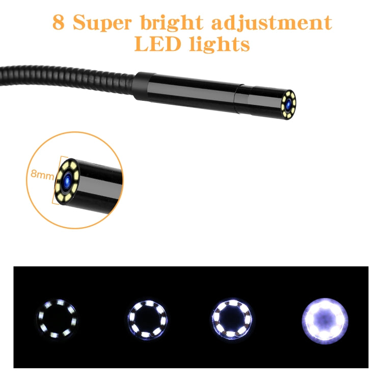 P30 8mm IP67 Water-resistant 4.3 inch HD Portable Endoscope Snake Tube Industrial Endoscope, Cable Length: 3m