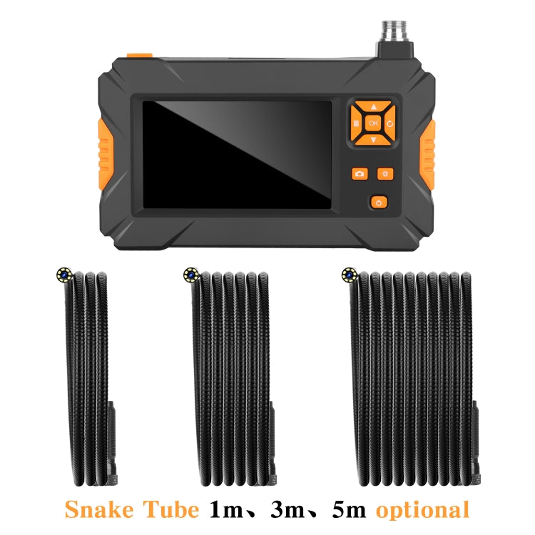 P30 8mm IP67 Water-resistant 4.3 inch HD Portable Endoscope Snake Tube Industrial Endoscope, Cable Length: 3m