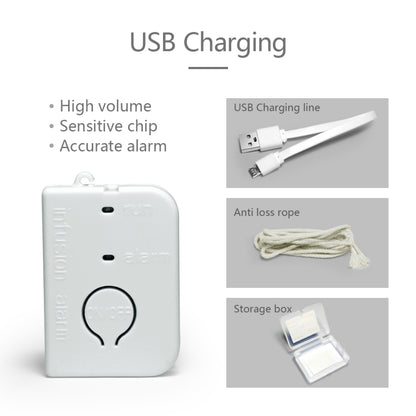 5 PCS BJYSY-001 Infusion Reminder Alarm Sensor Monitor Hospital Security(Blue) - Others Alarm by PMC Jewellery | Online Shopping South Africa | PMC Jewellery | Buy Now Pay Later Mobicred