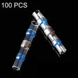 100 PCS AWG16-14 1.5-2.5mm Seal Heat Shrink Butt Wire Connectors Blue Terminals Solder Sleeve(Blue) - Solder Sleeve by PMC TechLife | Online Shopping South Africa | PMC TechLife | Buy Now Pay Later Mobicred