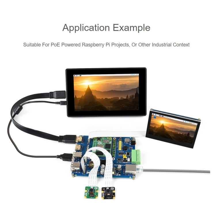 Waveshare Compute Module IO Board with PoE Feature (Type B) for Raspberry Pi all Variants of CM4 - free shipping - PMC Jewellery - Order now!