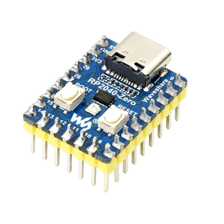 Waveshare RP2040-Zero Pico-like MCU Board Based on Raspberry Pi MCU RP2040, with Pinheader mini Version - free shipping - PMC TechLife - Order now!