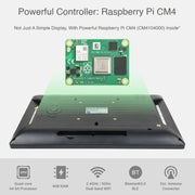 WAVESHARE Mini-Computer Powered by Raspberry Pi CM4 Touch Screen(US Plug)