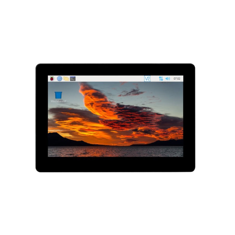 WAVESHARE 5 inch Touch Screen Expansion for Raspberry Pi CM4, PoE Header, Gigabit Ethernet, 4K Output - free shipping - PMC Jewellery - Order now!