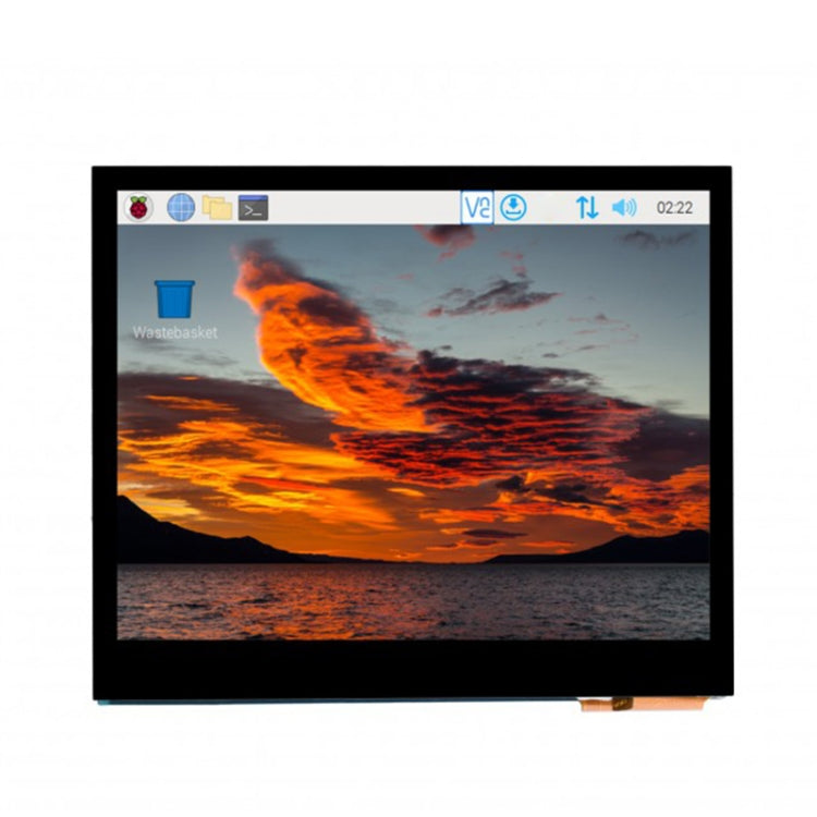 Waveshare 3.5 inch HDMI Capacitive Touch IPS LCD Display (E), 640 x 480, Audio Jack - free shipping - PMC TechLife - Order now!