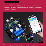Waveshare PicoGo Mobile Robot, Based on Raspberry Pi Pico, Self Driving, Remote Control(EU Plug)