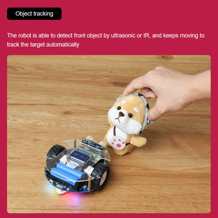 Waveshare PicoGo Mobile Robot, Based on Raspberry Pi Pico, Self Driving, Remote Control(US Plug) - free shipping - PMC TechLife - Order now!
