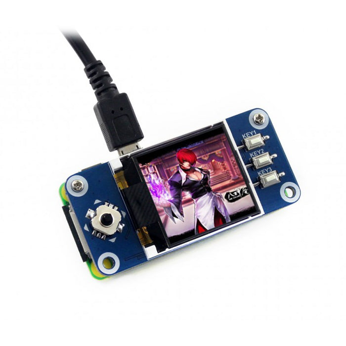 WAVESHARE 128x128 1.44inch LCD Display HAT for Raspberry Pi - free shipping - PMC Jewellery - Order now!